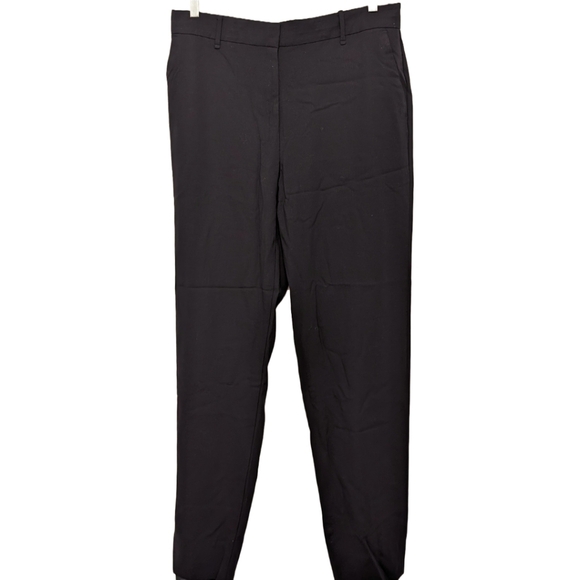 MM LEFLEUR Washable Wool Twill Dress Pants Navy Blue Trousers 14 - Picture 9 of 16